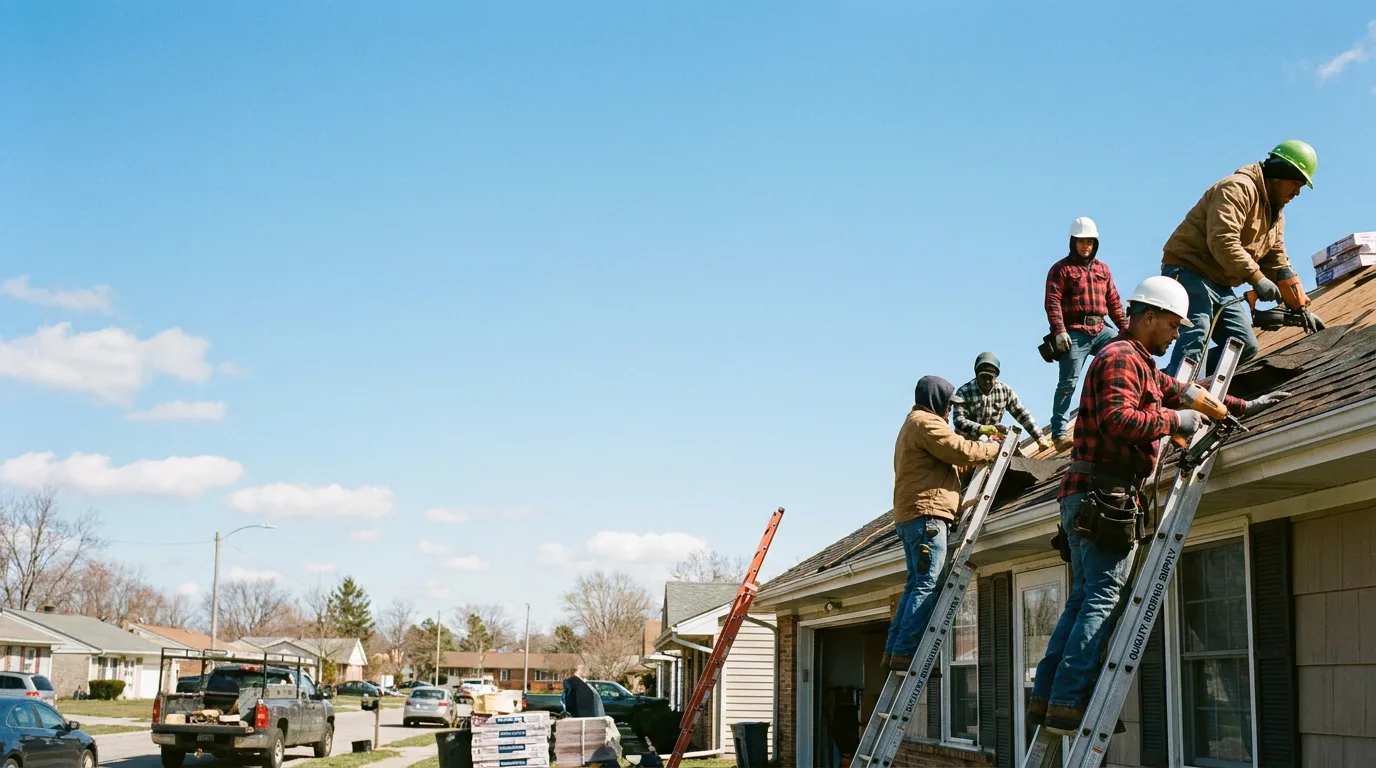 Roofing in Christiansburg, OH near me